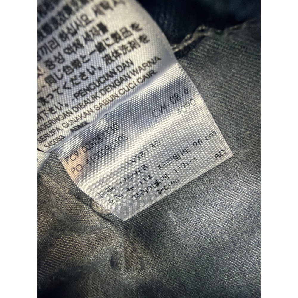 Levi's 505 Regular Fit Jeans Mens 38x31 Blue Medium Wash Straight Leg Denim - Picture 11 of 11